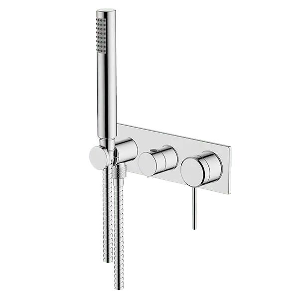 Poco 3 Hole Bath/Shower Mixer Set Abey