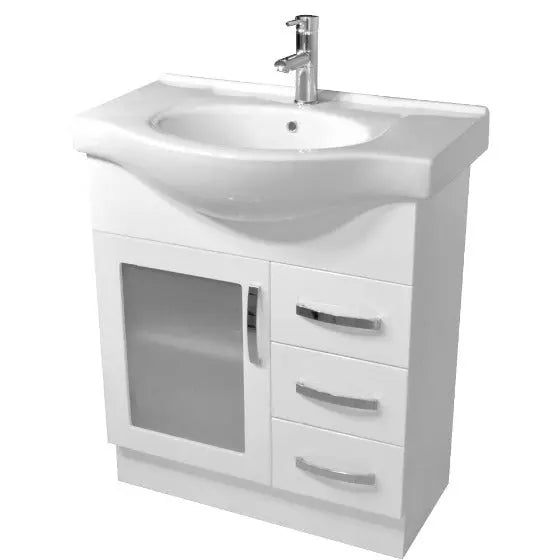 Antonio Semi Recessed Vanity 600mm, 750mm, 900mm, 1200mm Fienza