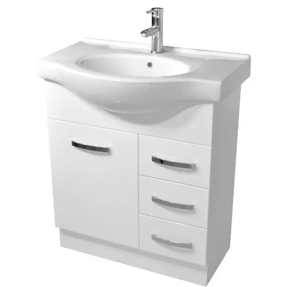 Antonio Semi Recessed Vanity 600mm, 750mm, 900mm, 1200mm Fienza