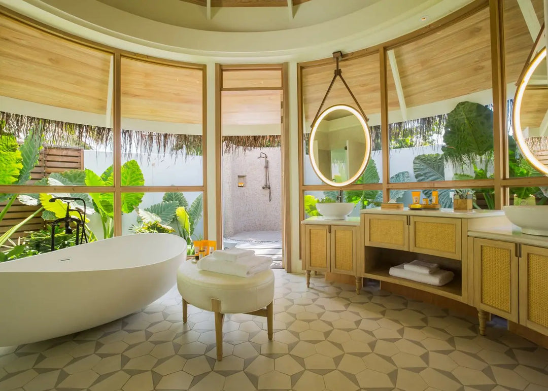 Onda Freestanding Cast Stone Bathtub 1800mm - various finishes PIETRA BIANCA