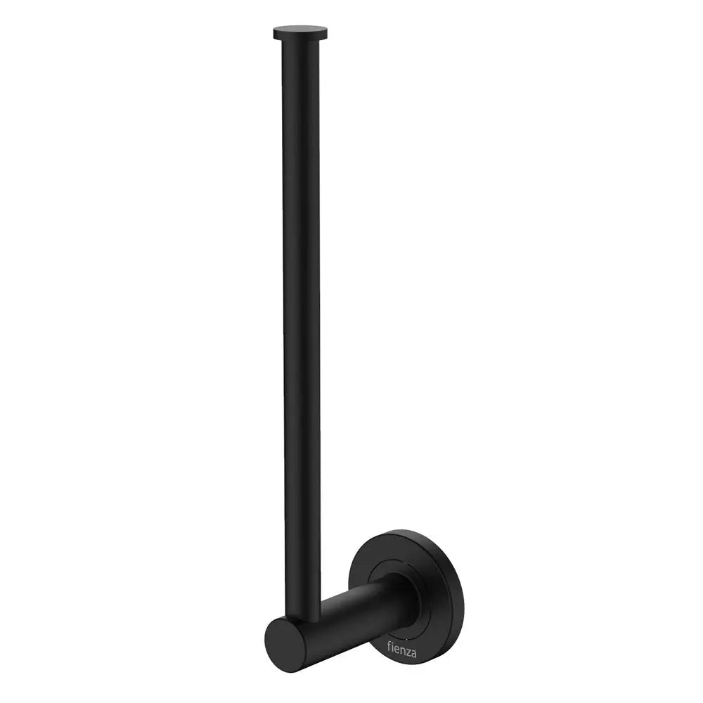 Kaya Hand Towel Rail/Roll Holder, Matte Black Fienza