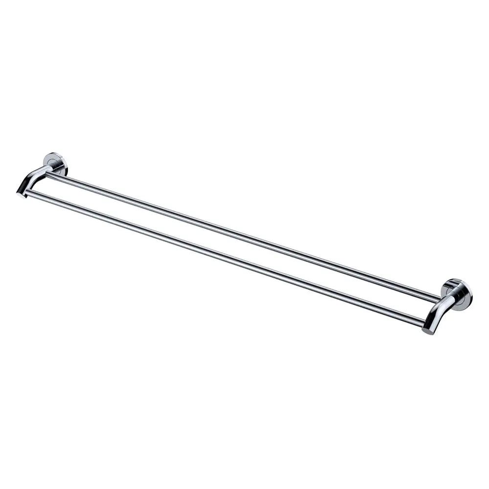 Kaya 900mm Double Towel Rail, Chrome Fienza