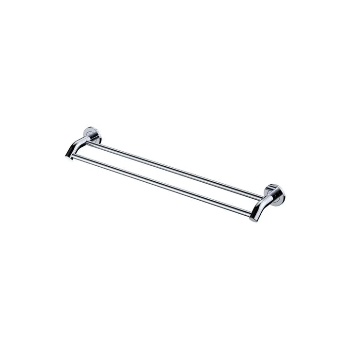 Kaya 600mm Double Towel Rail, Chrome Fienza