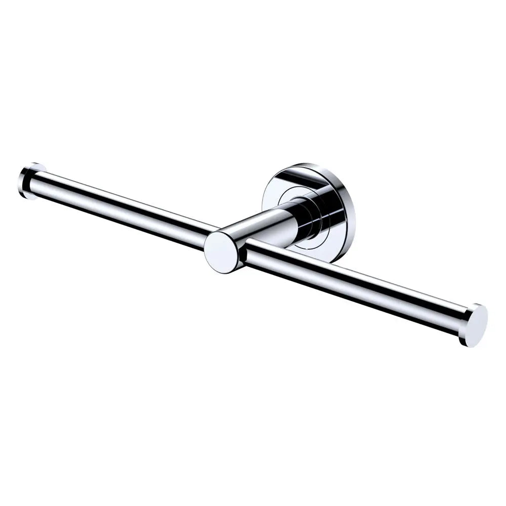 Kaya Double Roll Holder, Chrome Fienza