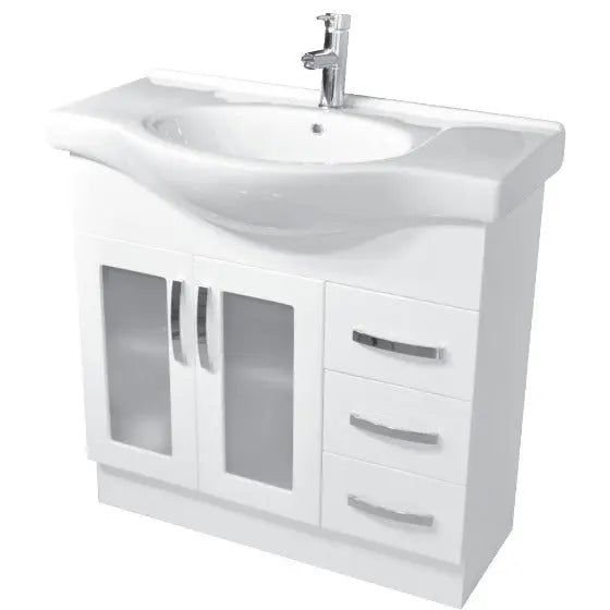 Antonio Semi Recessed Vanity 600mm, 750mm, 900mm, 1200mm Fienza