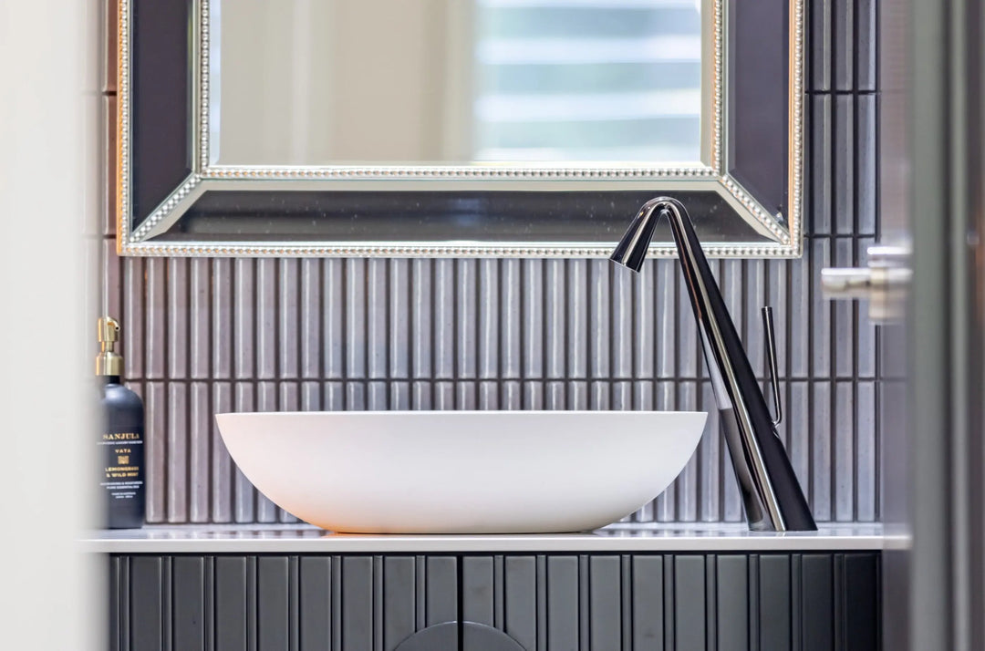 Valentina Table Top Basin - various finishes PIETRA BIANCA