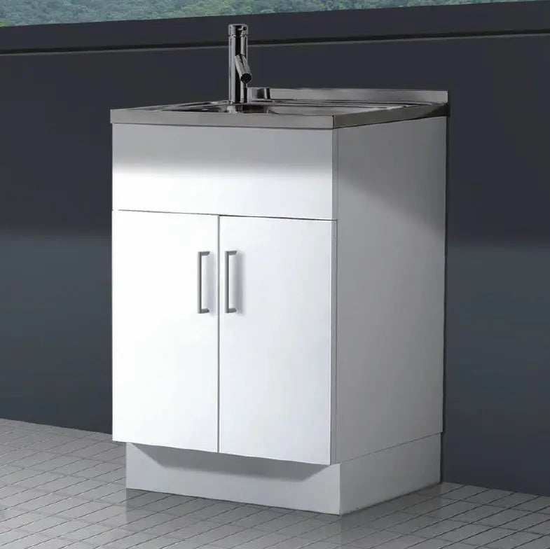 45L Tub & White Gloss Cabinet ARTO