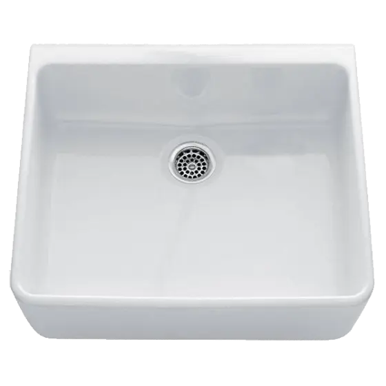 Chambord Clotaire Small Single Bowl Fireclay Abey