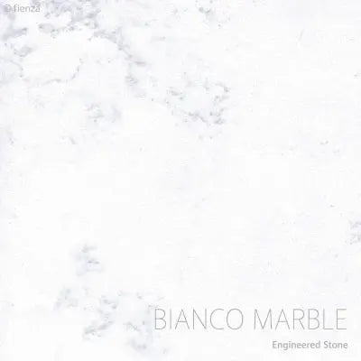 Bianco Marble Silica Free Stone Top, Full Slab Fienza