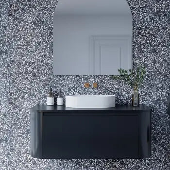 Rifco CONTOUR Cabinet with Caesarstone Top and basin Rifco