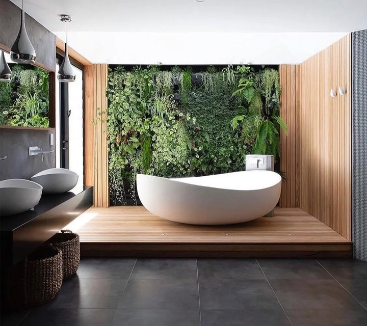 Onda Freestanding Cast Stone Bathtub 1800mm - various finishes PIETRA BIANCA