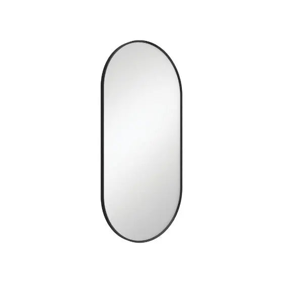 Empire Urban Brass or Matte Black Framed Mirror Fienza