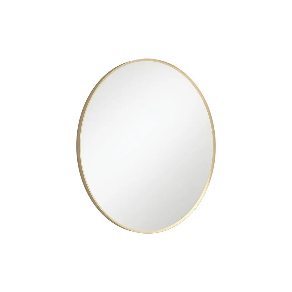 Reba Matte Black or Urban Brass Framed Mirror 600 &amp; 800mm Fienza