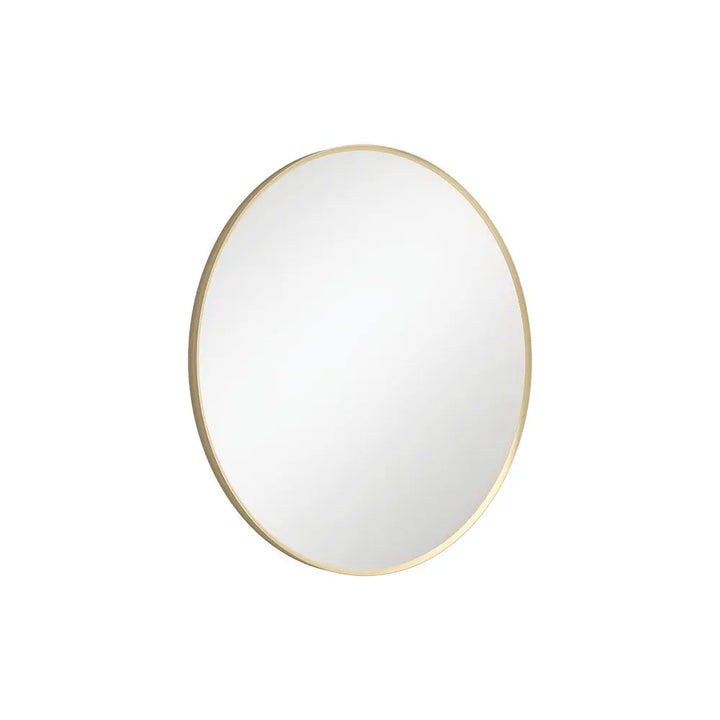 Reba Matte Black or Urban Brass Framed Mirror 600 &amp; 800mm Fienza