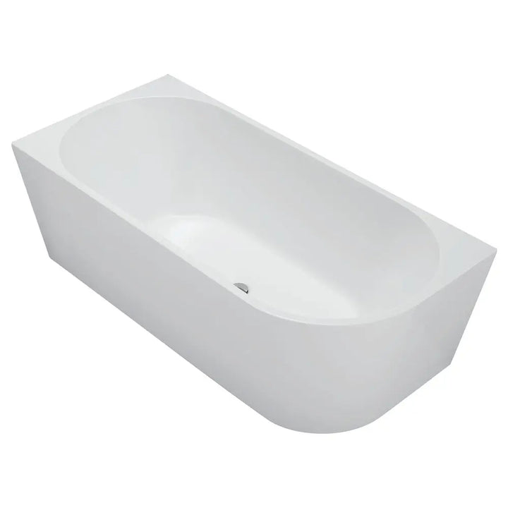 ISABELLA Right-Hand Acrylic Corner Bath 1500 &amp; 1700mm Non-overflow Fienza