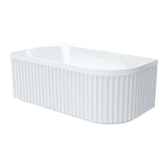 ELEANOR Acrylic Corner Freestanding Bath 1500mm Fienza