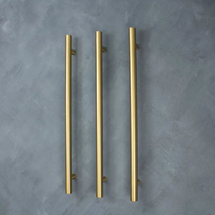 Vertical Towel Rail Dual (heated or non-heated) Radiant Heating
