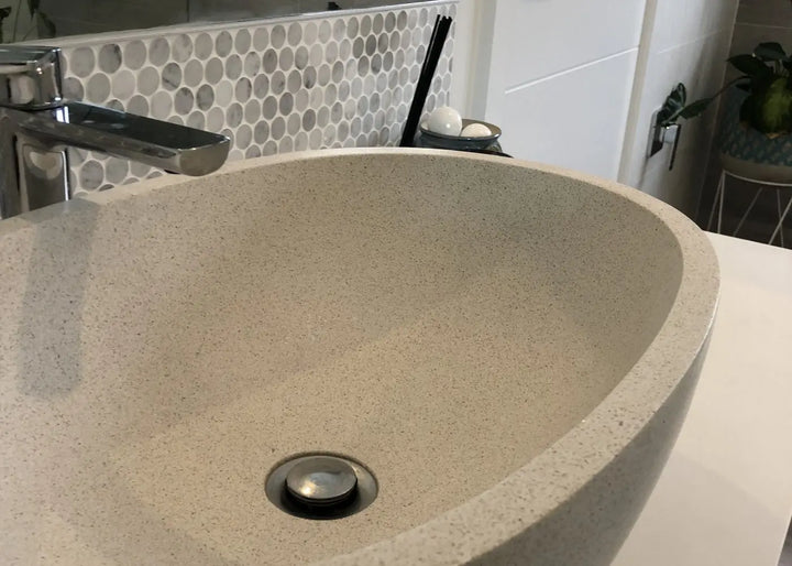 SUSSANA Table Top Basin - various finishes PIETRA BIANCA
