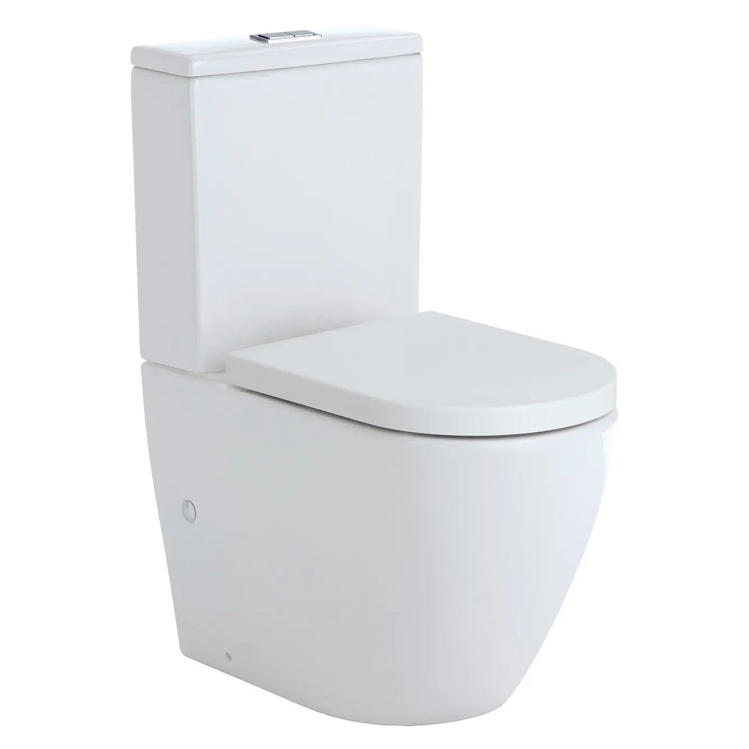 KOKO Back-to-Wall Tornado Suite, Gloss White (Geberit or R&amp;T flush systems) Fienza