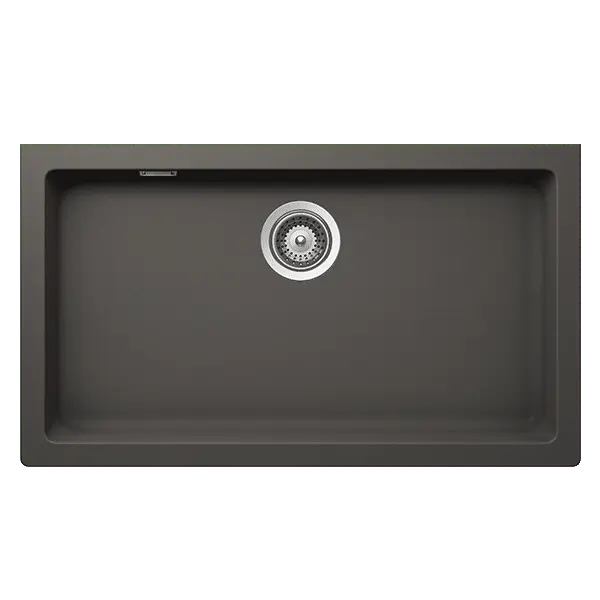 Schock Signus Large Single Bowl Undermount Stone Sink with overflow Abey