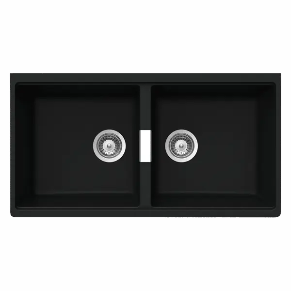 Schock Double Bowl Undermount Magma Sink Abey