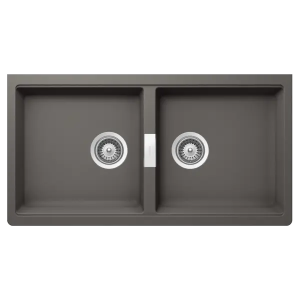Schock Double Bowl Undermount Stone Sink Abey