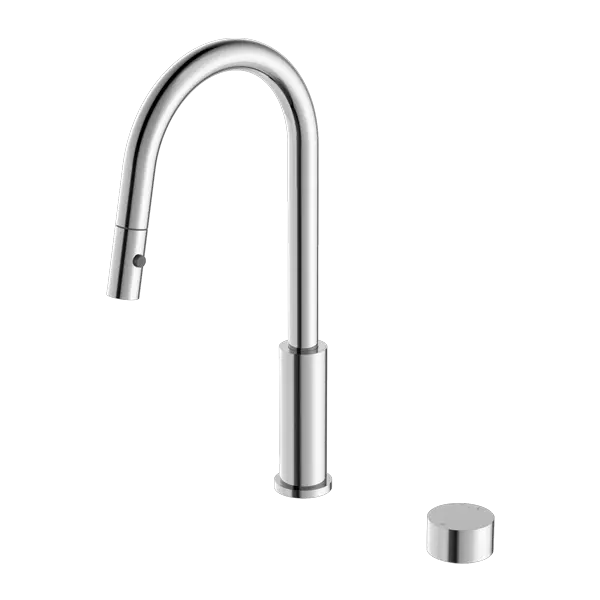Kara Progressive Pull Out Kitchen Set Nero tapware