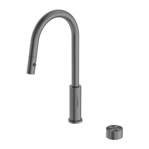 Kara Progressive Pull Out Kitchen Set Nero tapware