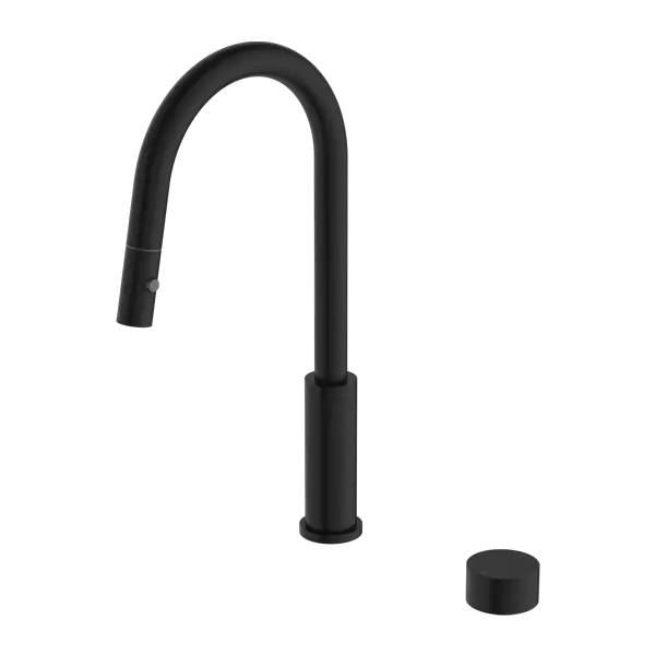 Kara Progressive Pull Out Kitchen Set Nero tapware