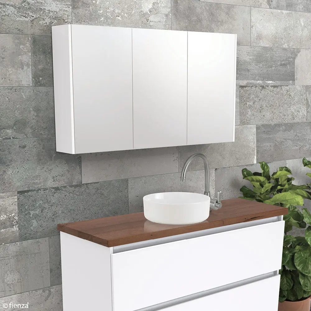 Mirror Cabinet WITH coloured SIDE PANELS Fienza