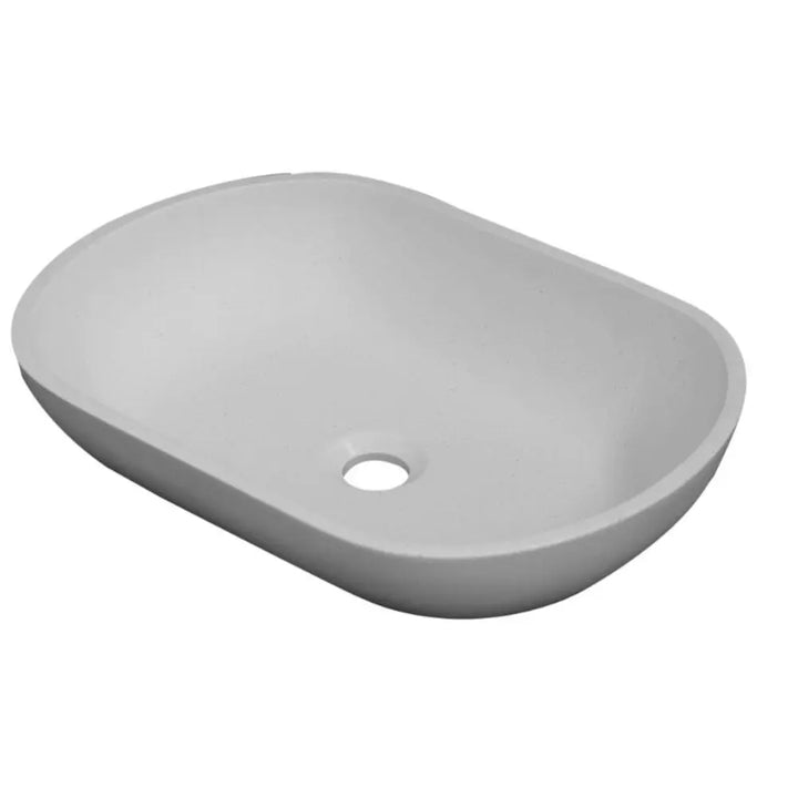 Positano Oval Solid Surface Basin (On display) Castano