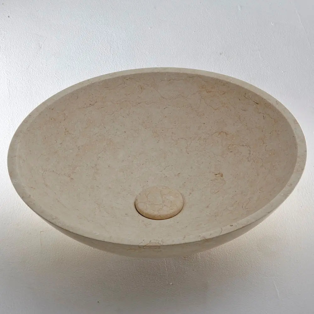 SHEL Natural Galala marble Basin (Matt) Art Bathrooms