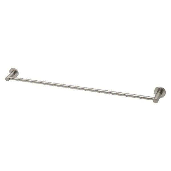 Radii Single Towel Rail 800mm Round Plate Phoenix