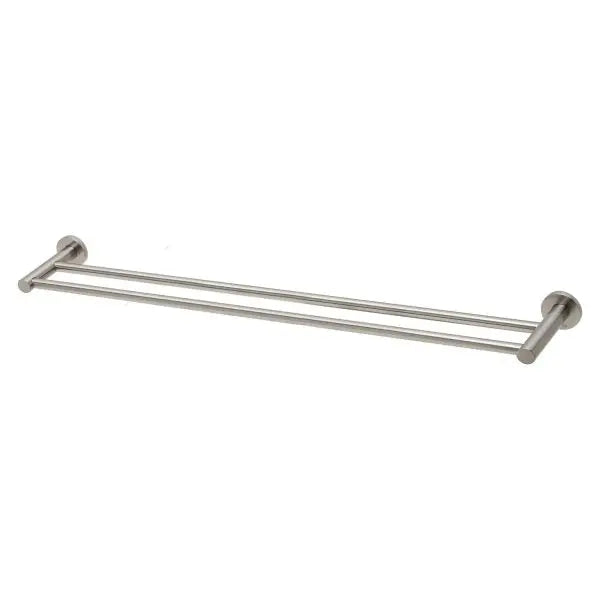 Radii Double Towel Rail 800mm Round Plate Phoenix