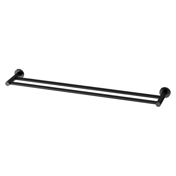 Radii Double Towel Rail 800mm Round Plate Phoenix