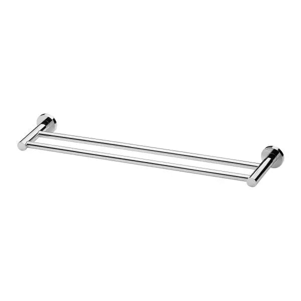 Radii Double Towel Rail 600mm Round Plate Phoenix