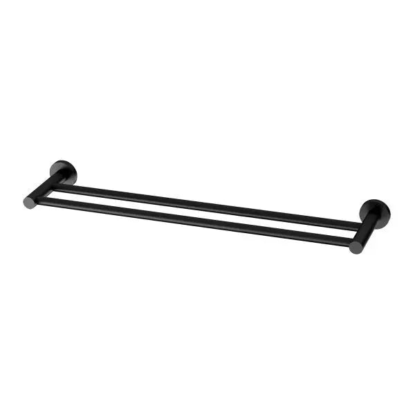 Radii Double Towel Rail 600mm Round Plate Phoenix