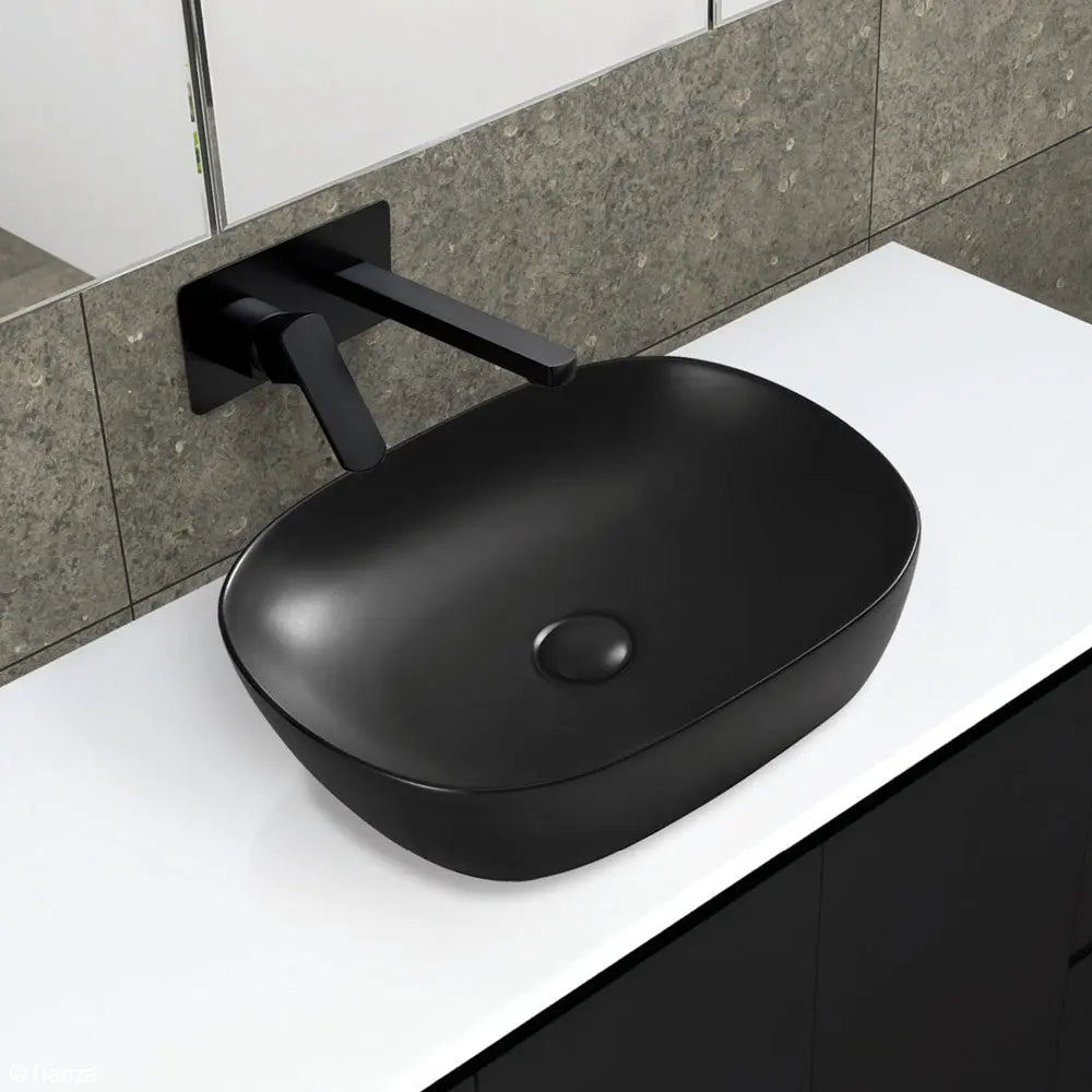 Koko 465 Above Counter Basin (Gloss White, Matte White &amp; Black) Fienza