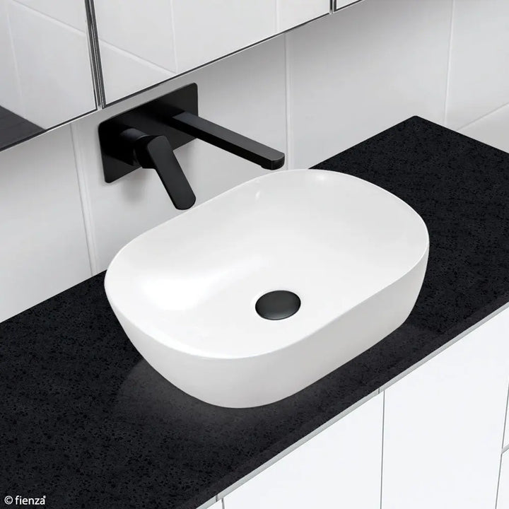 Koko 465 Above Counter Basin (Gloss White, Matte White &amp; Black) Fienza
