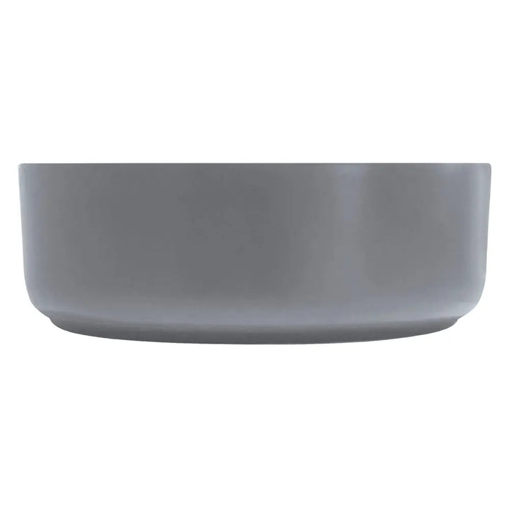 Reba Matte Light Grey Above Counter Basin Fienza