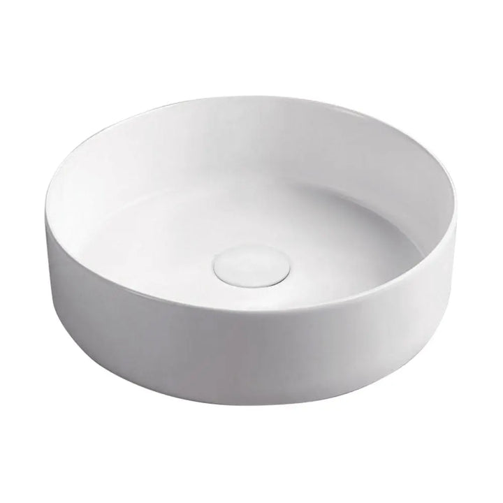 Reba Above Counter Basin (Gloss White, Matte White &amp; Black) Fienza