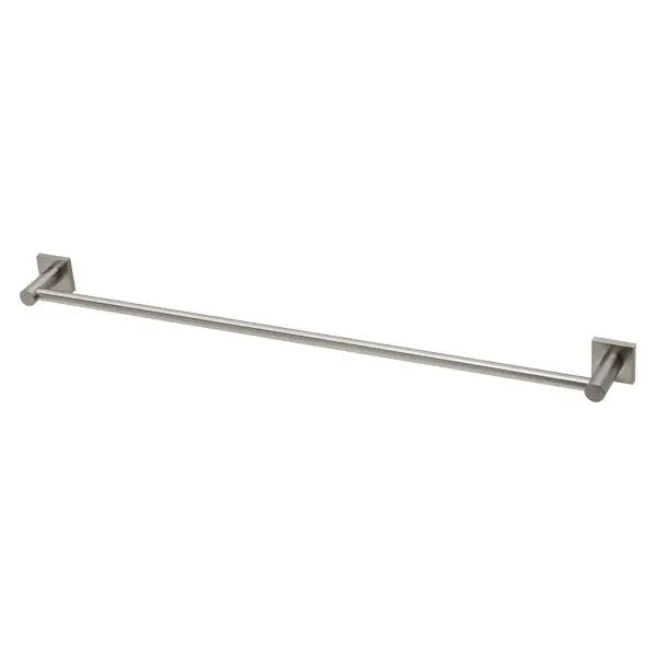 Radii Single Towel Rail 800mm Square Plate Phoenix