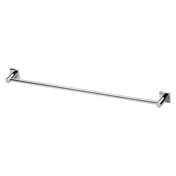Radii Single Towel Rail 800mm Square Plate Phoenix