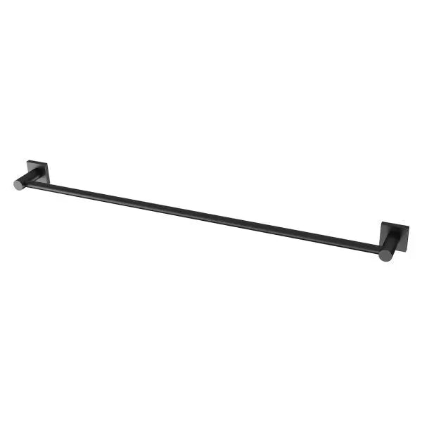 Radii Single Towel Rail 800mm Square Plate Phoenix