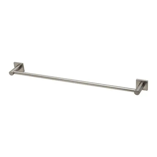 Radii Single Towel Rail 600mm Square Plate Phoenix