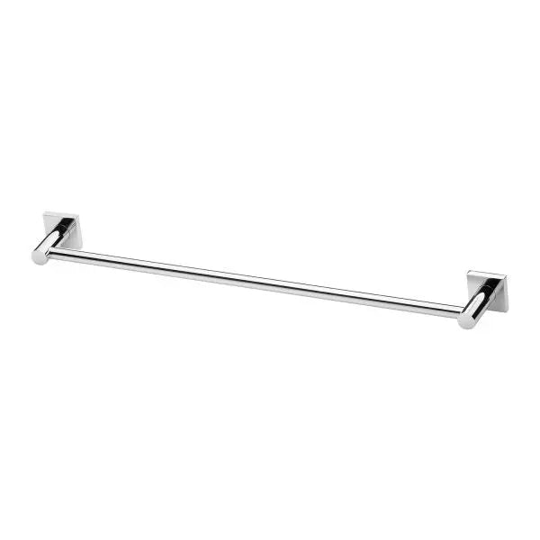 Radii Single Towel Rail 600mm Square Plate Phoenix