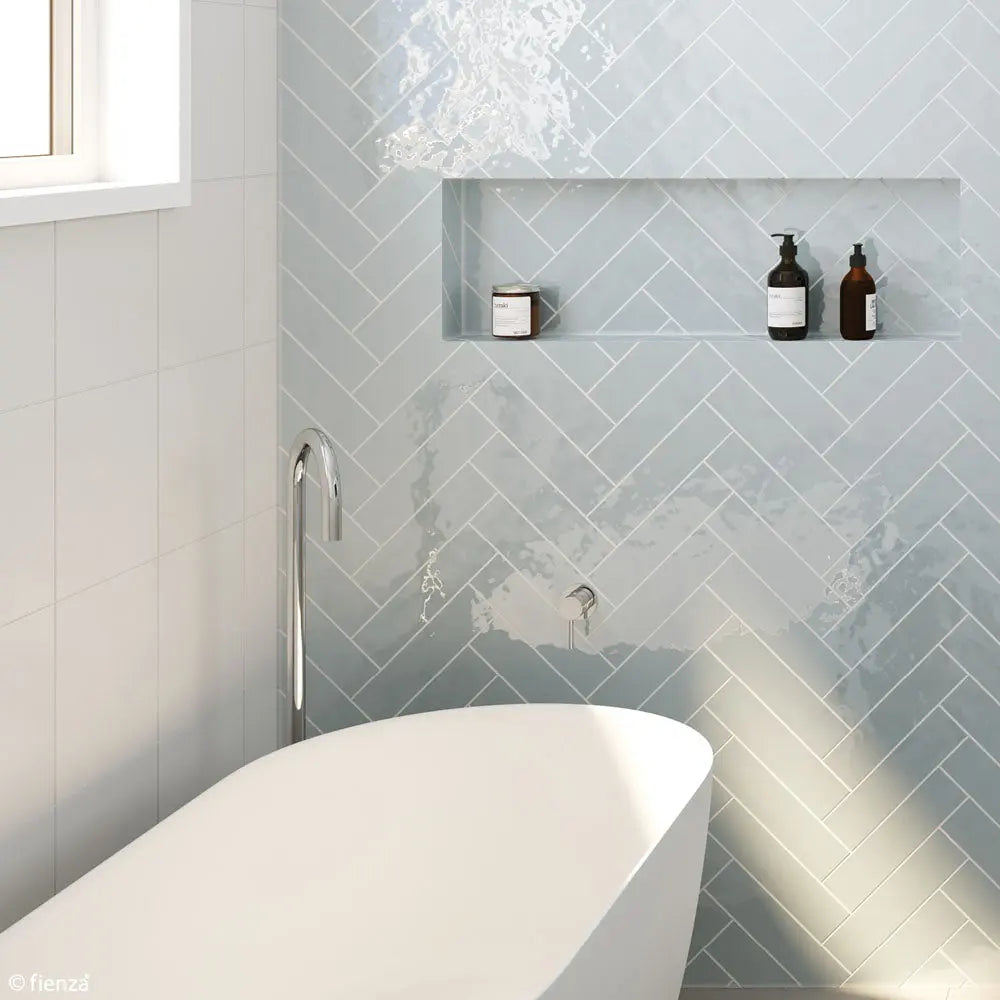 Isabella Chrome Floor Mounted Bath Outlet - SP8016 Fienza