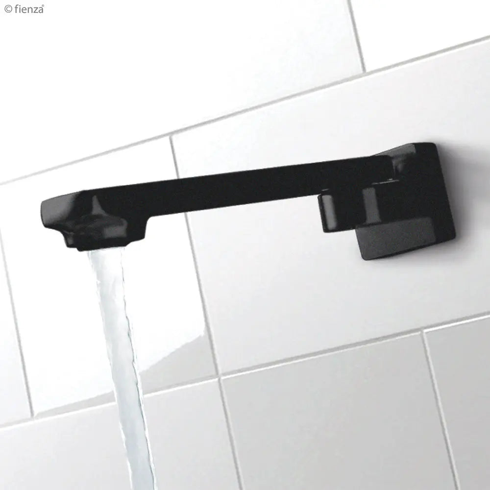 Koko Swivel Bath Outlet, Matte Black Fienza