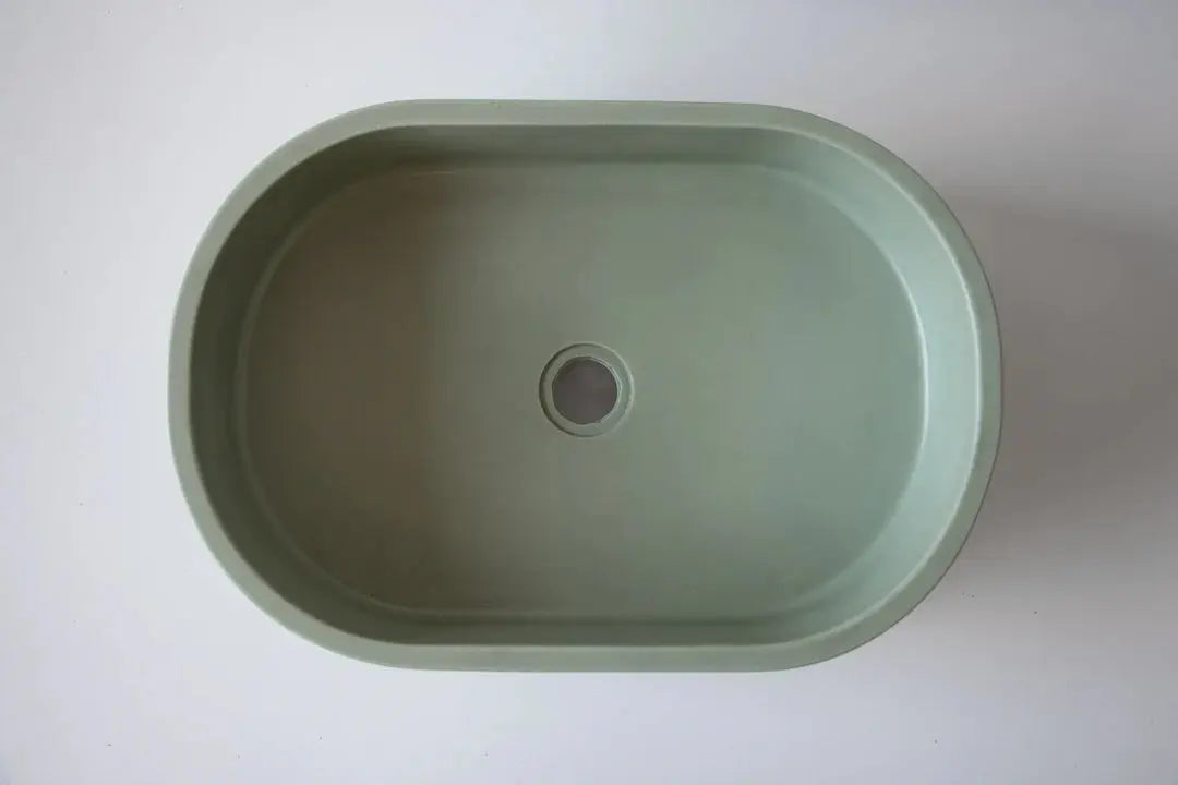 Vessel Concrete Basin Sticks and Stone Co