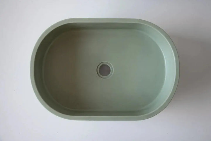 Vessel Concrete Basin Sticks and Stone Co